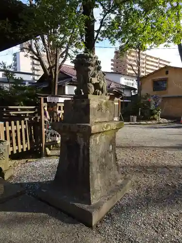 阿邪訶根神社の狛犬