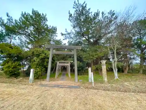 大海神社(わだつみじんじゃ)の鳥居