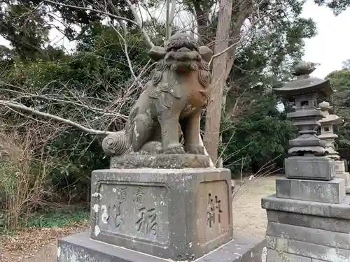 飯野神社の狛犬