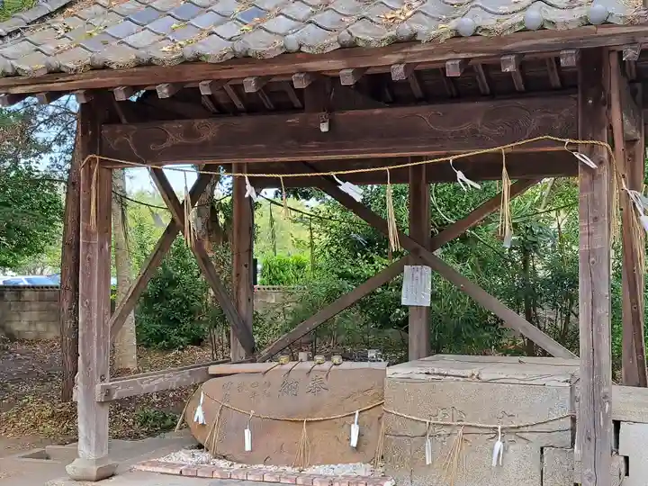 白髭神社の手水舎