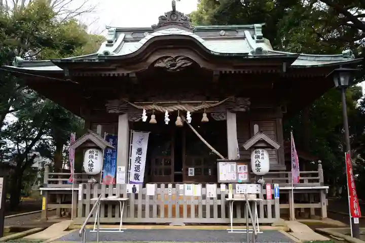 鶴嶺八幡宮の本殿・本堂
