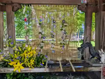 彌彦神社　(伊夜日子神社)の手水舎