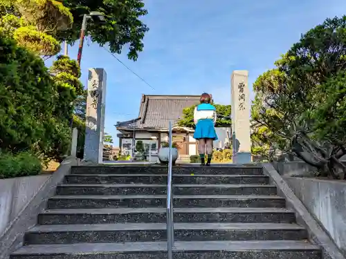 長流寺の山門