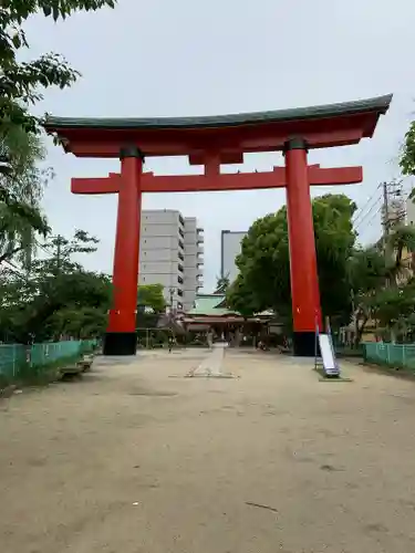 尼崎えびす神社の鳥居