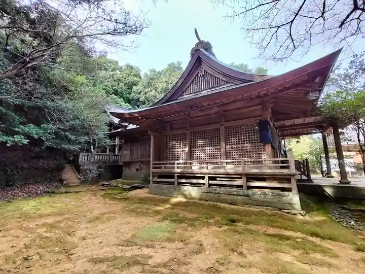 天石門別八倉比売神社の本殿・本堂