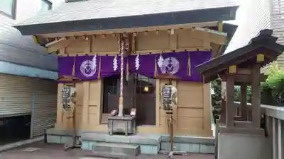 朝日神社の本殿・本堂