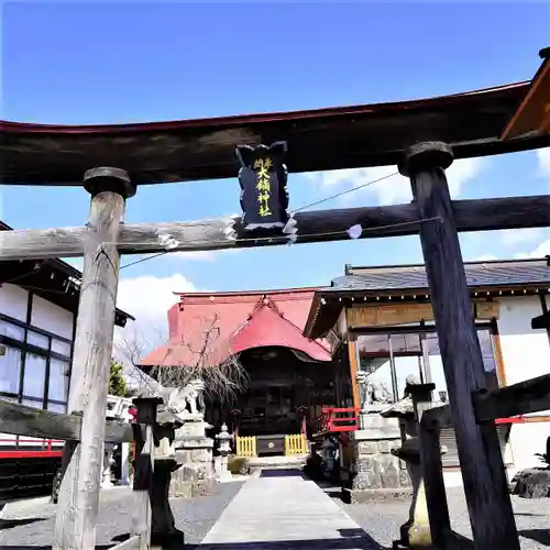 大鏑神社の鳥居