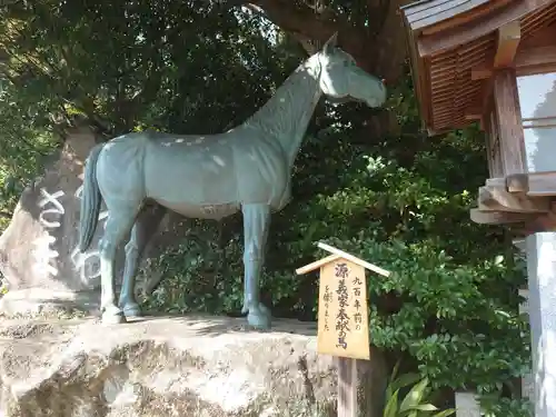 駒木諏訪神社の狛犬