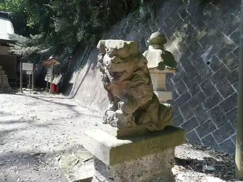 喜連川神社の狛犬