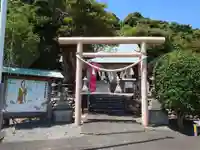 片岡神明宮の鳥居