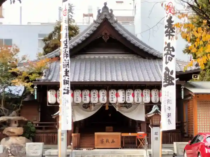 空鞘稲生神社の本殿・本堂