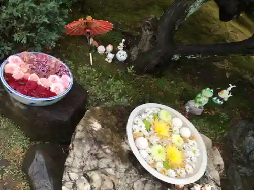 法輪寺の手水舎