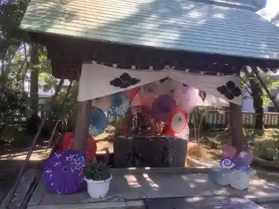 若宮神明社の手水舎