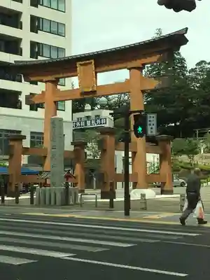 宇都宮二荒山神社の鳥居