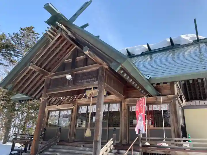 栗沢神社の本殿・本堂