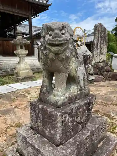 若狭野天満神社の狛犬