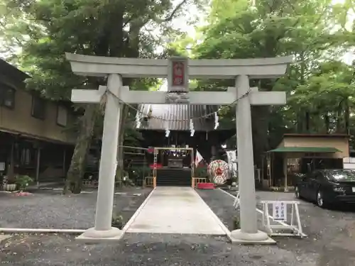 小芝八幡宮の鳥居