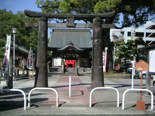 龍造寺八幡宮の鳥居