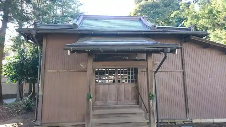 鹿島神社の本殿・本堂