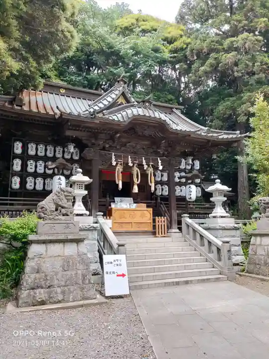 大甕神社の本殿・本堂
