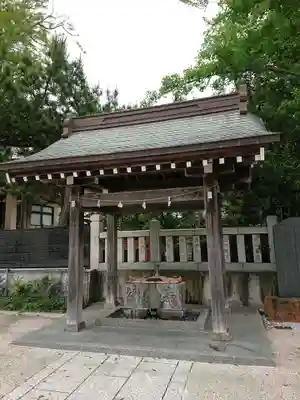 諏訪神社の手水舎