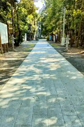 諏訪八幡神社の庭園