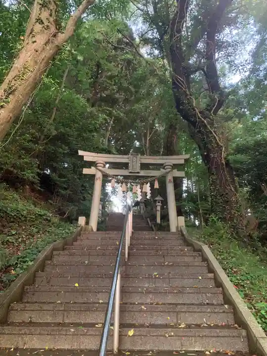 白幡神社の鳥居