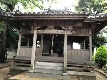 岸河神社の本殿・本堂