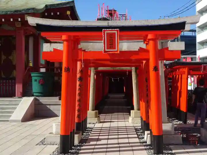 東京羽田 穴守稲荷神社の鳥居