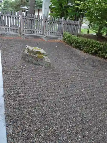 旭川神社の庭園