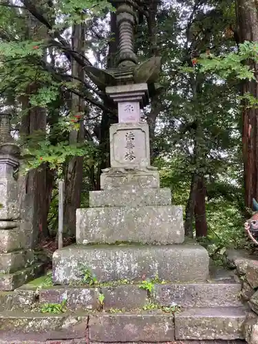 大山寺の塔