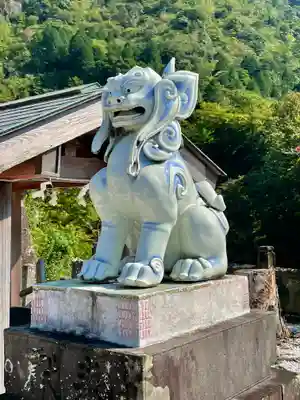 陶山神社の狛犬