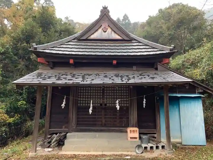 神社(名称不明)の本殿・本堂