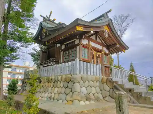 八龍社（福徳町）の本殿・本堂