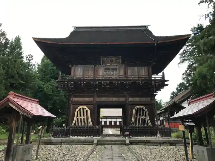 長勝寺の山門・神門