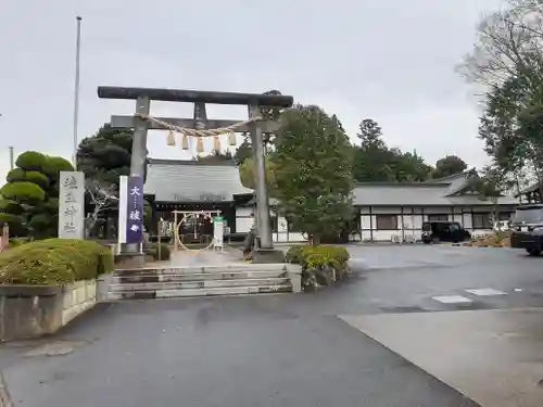 埴生神社の鳥居