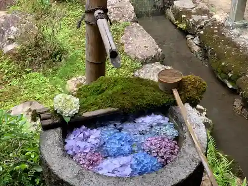 柳谷観音　楊谷寺の手水舎