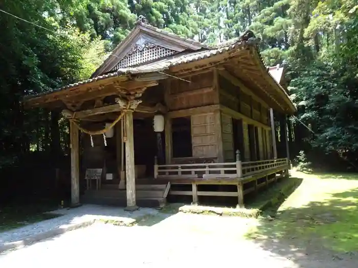 潮嶽神社の本殿