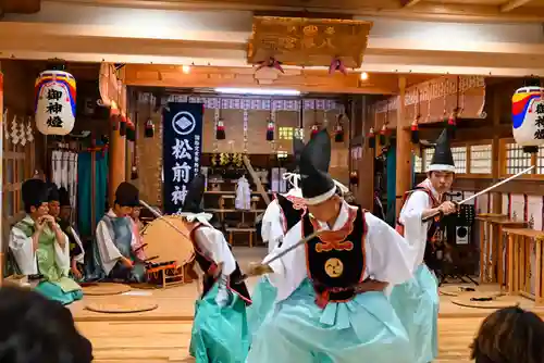 尻岸内八幡神社の神楽