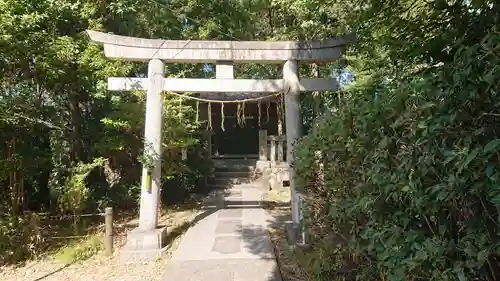 忍　諏訪神社・東照宮　の鳥居