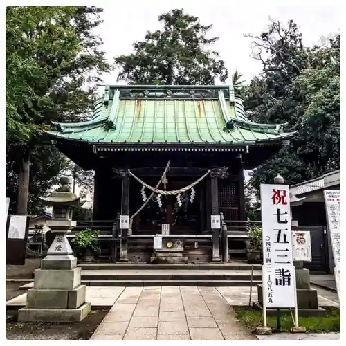 篠原八幡神社の本殿・本堂