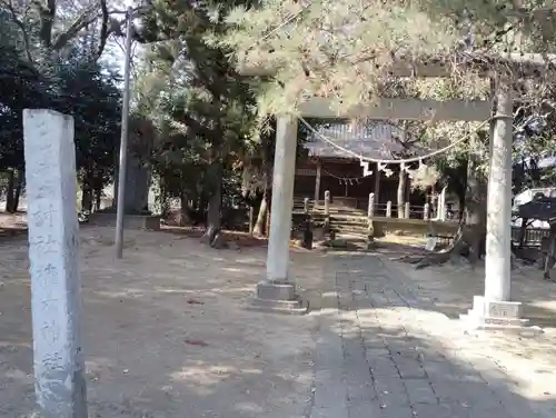 楠木神社の鳥居