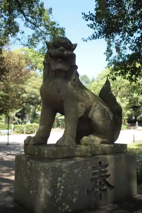 常磐神社の狛犬