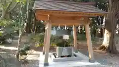 諏訪八幡神社の手水