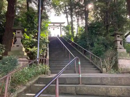 狭山八幡神社の鳥居