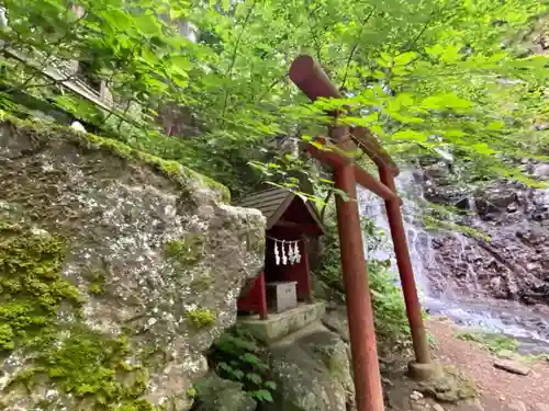 母の白滝神社(山梨県)
