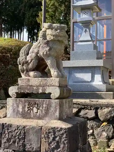 柴山神社の狛犬