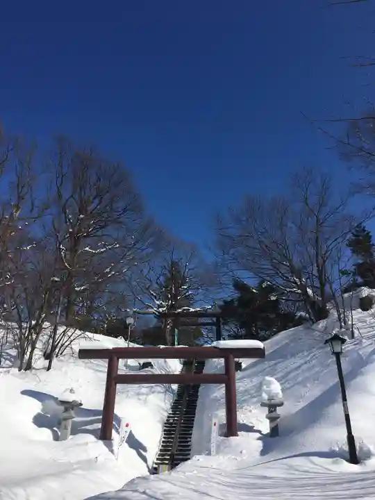厚別神社の鳥居