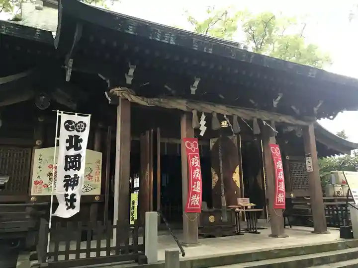 北岡神社の本殿・本堂
