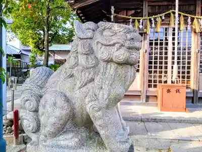 八幡社（大秋八幡社）の狛犬